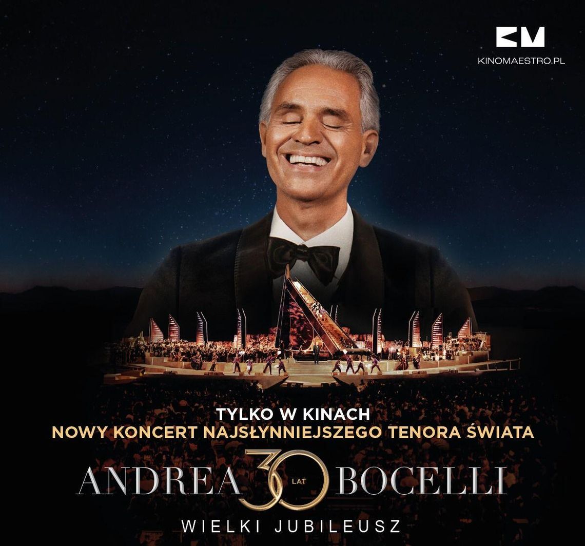 „Andrea Bocelli. Wielki jubileusz 30-lecia występów” | zapowiedzi imprez – halogorlice.info