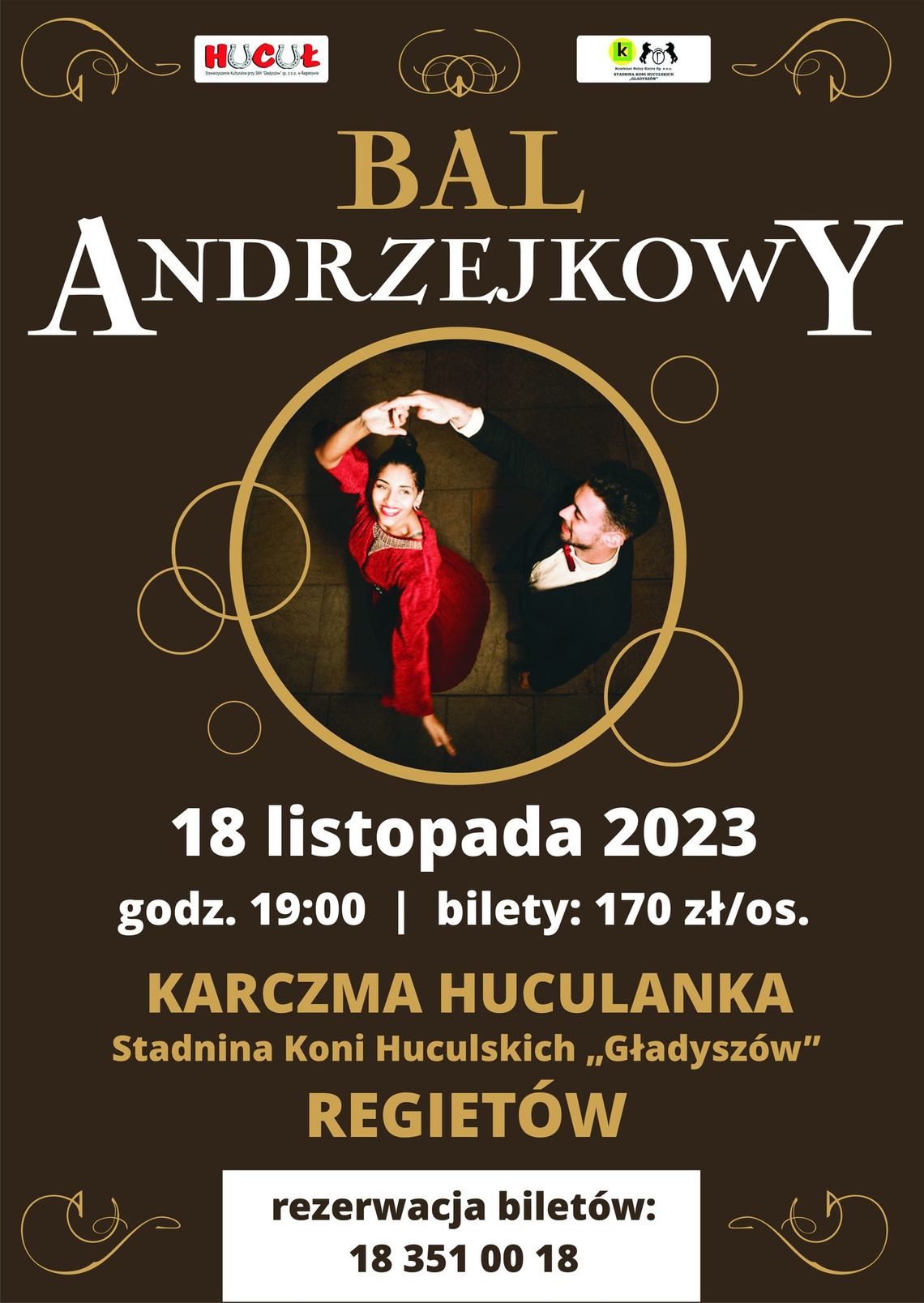 Bal Andrzejkowy w Karczmie Huculanka w Regietowie | halogorlice.info