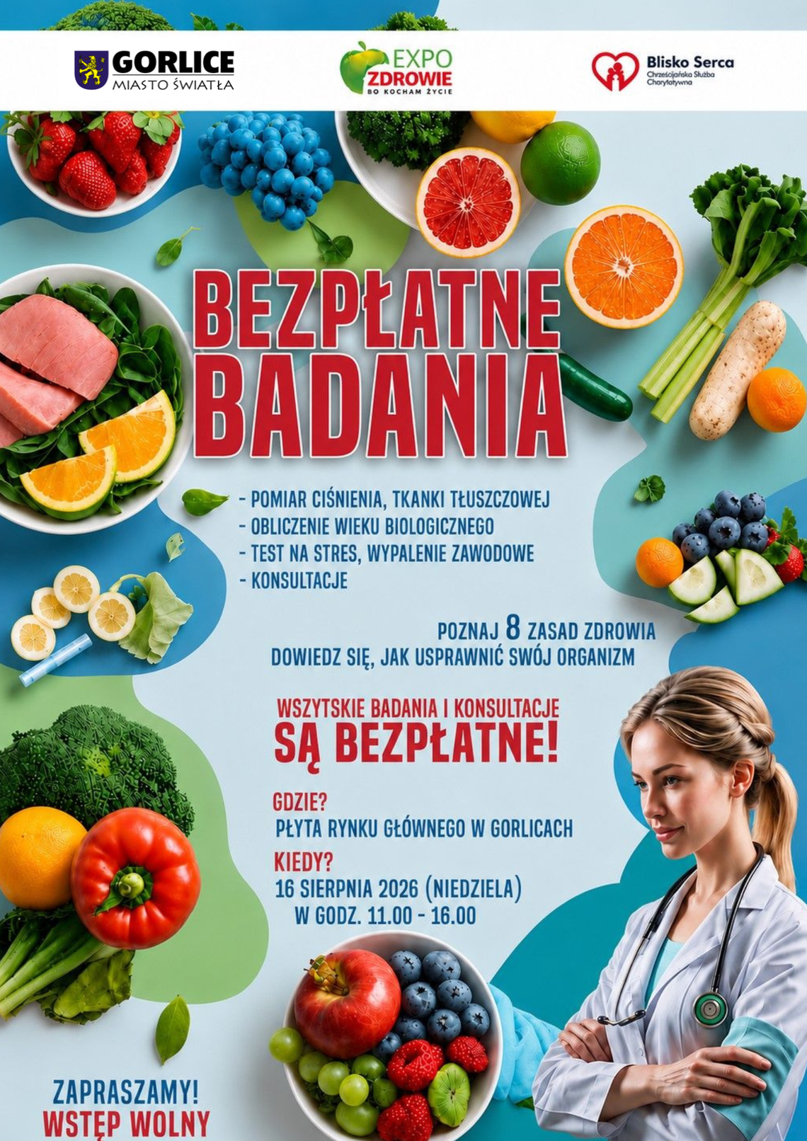 Bezpłatne badania i konsultacje zdrowotne w Gorlicach | zapowiedzi wydarzeń - halogorlice.info Bezpłatne badania i konsultacje zdrowotne w Gorlicach | zapowiedzi wydarzeń - halogorlice.info