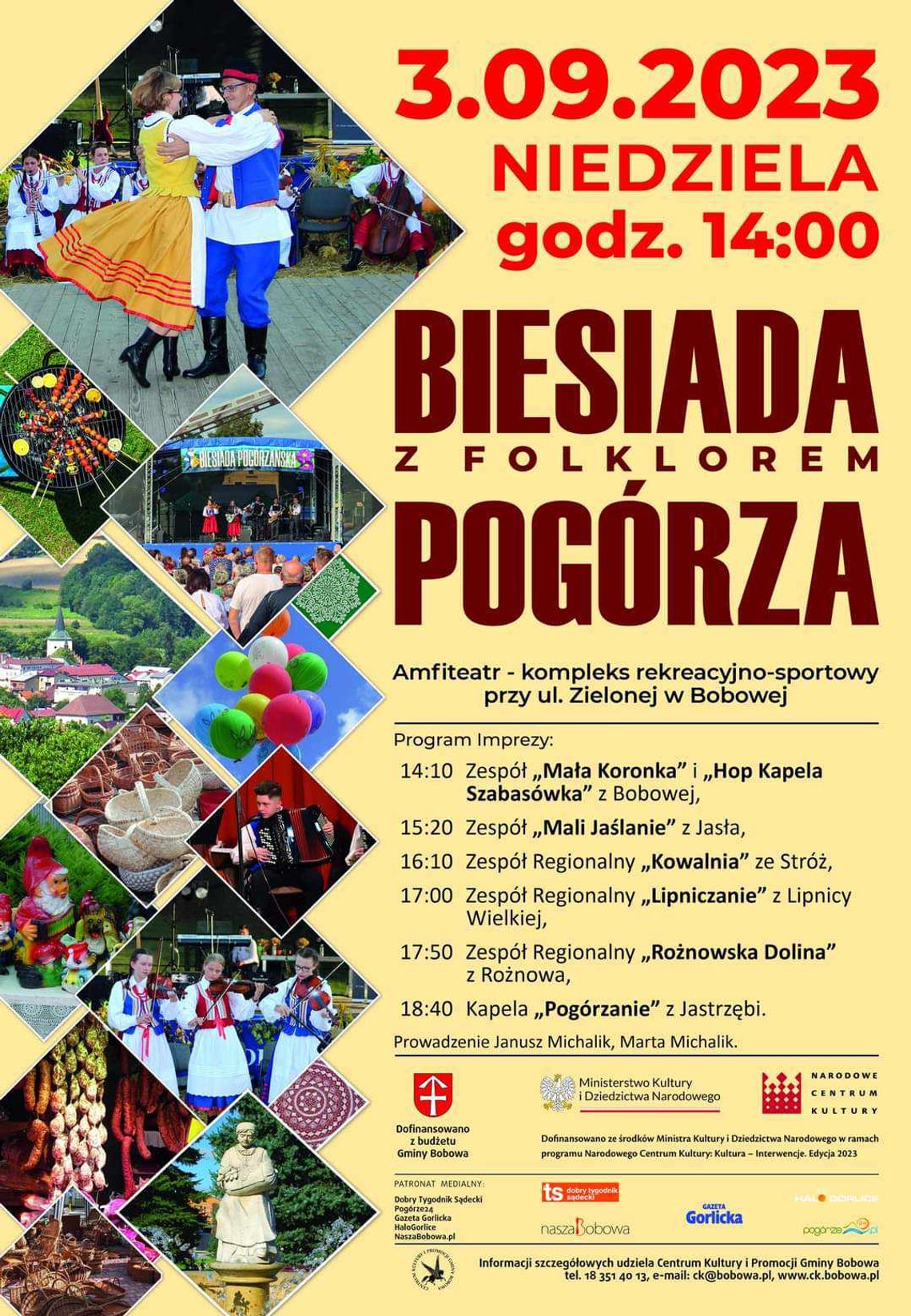 Biesiada z Folklorem Pogórza – Bobowa | halogorlice.info