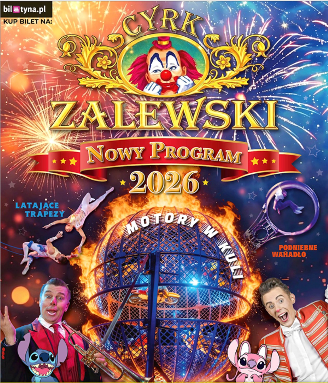 Cyrk Zalewski - Widowisko 2026 | zapowiedzi wydarzeń - halogorlice.info Cyrk Zalewski - Widowisko 2026 | zapowiedzi wydarzeń - halogorlice.info