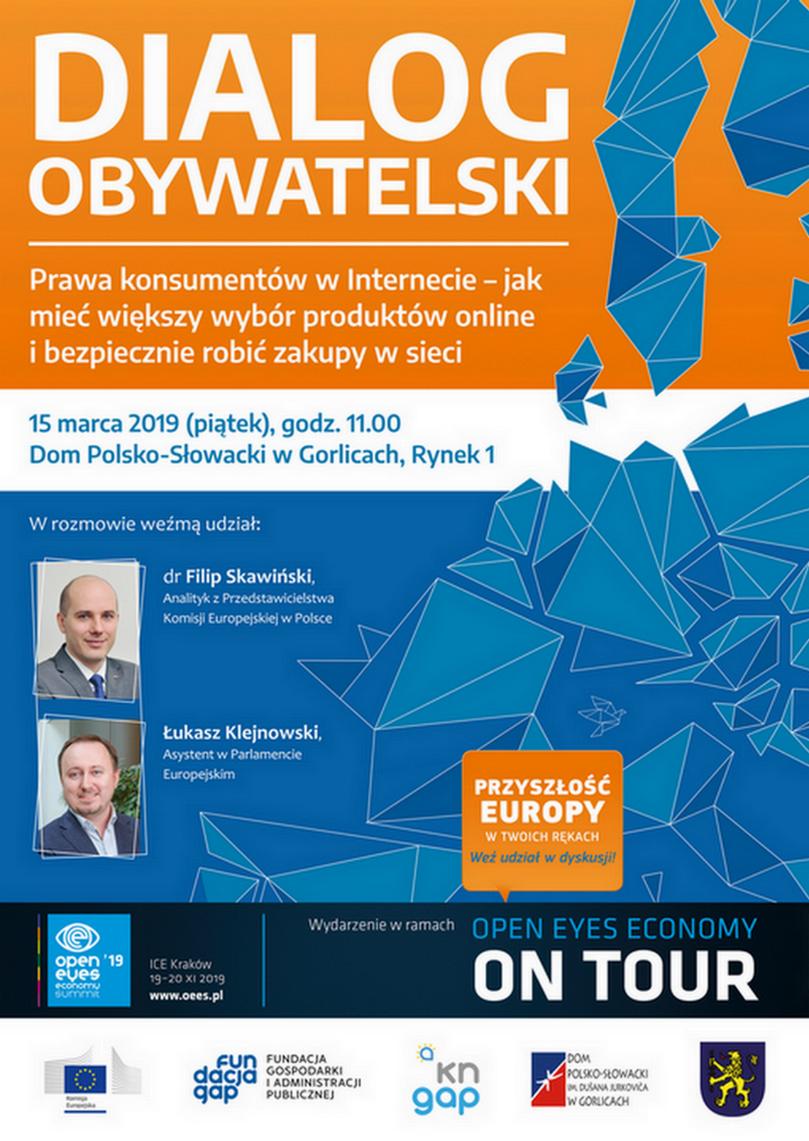 Dialog obywatelski - prawa konsumentów w Internecie - Dom Polsko-Słowacki - Gorlice