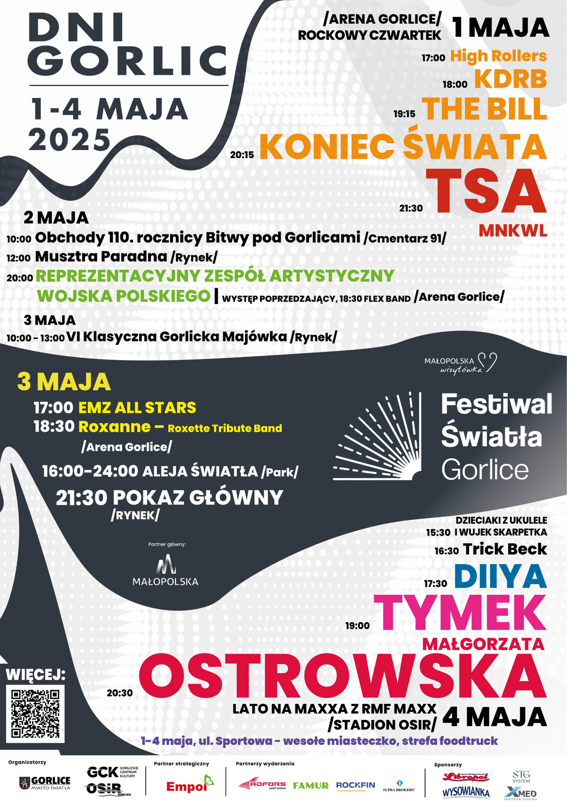 Plakat promujący Dzień Gorlic