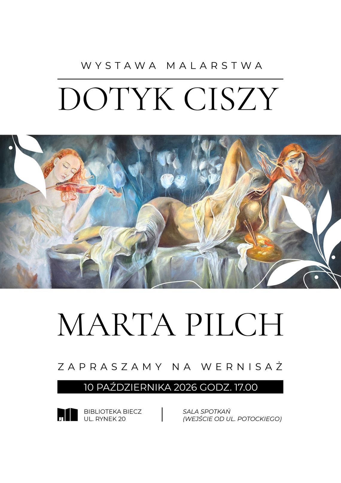 „Dotyk ciszy”. Wernisaż Marty Pilch w Bieczu | zapowiedzi wydarzeń - halogorlice.info „Dotyk ciszy”. Wernisaż Marty Pilch w Bieczu | zapowiedzi wydarzeń - halogorlice.info