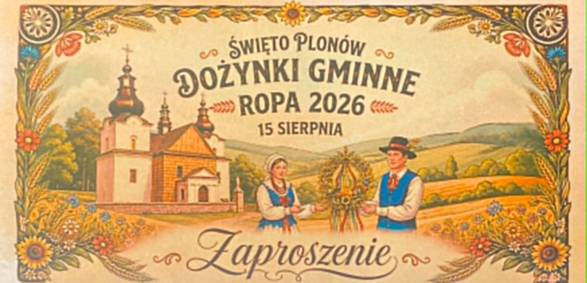 Dożynki Gminne w Ropie | zapowiedzi wydarzeń - halogorlice.info