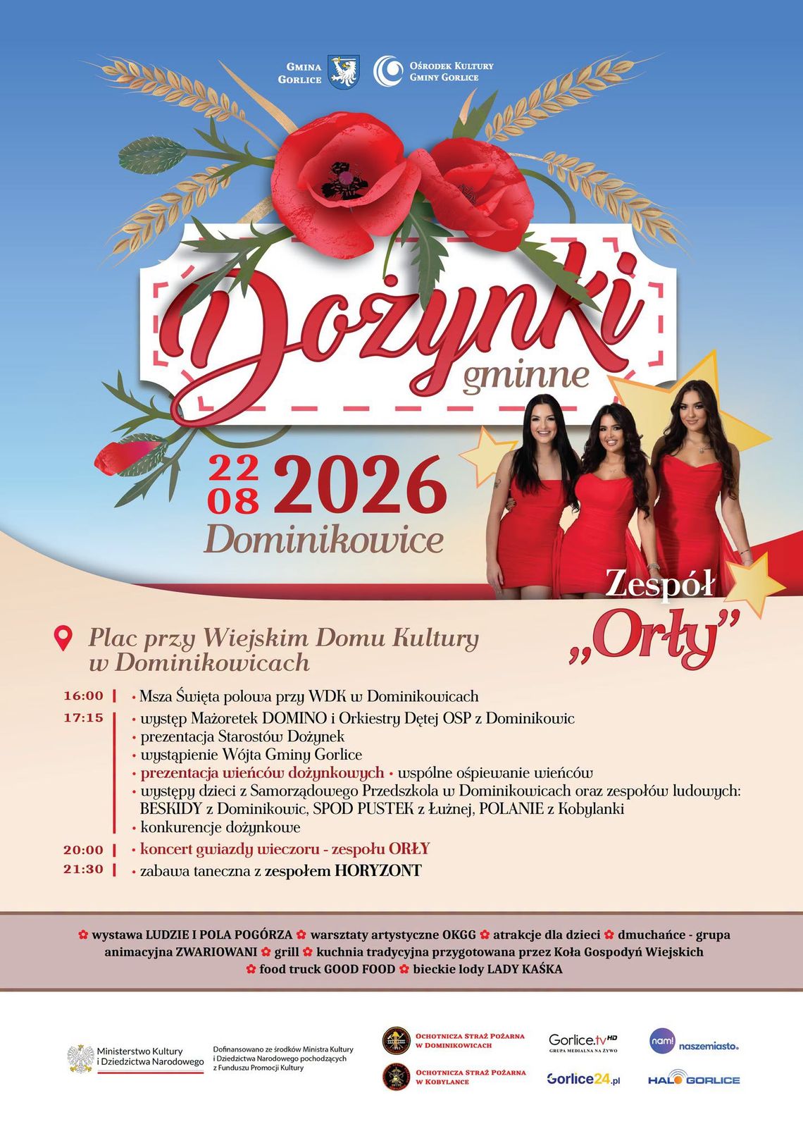 Dożynki w Dominikowicach | zapowiedzi wydarzeń - halogorlice.info Dożynki w Dominikowicach | zapowiedzi wydarzeń - halogorlice.info