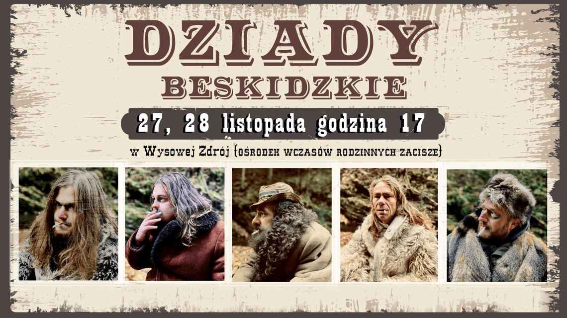Dziady Beskidzkie – spektakl | Wysowa-Zdrój, Zacisze [27 i 28 listopada] | zapowiedzi imprez – halogorlice.info