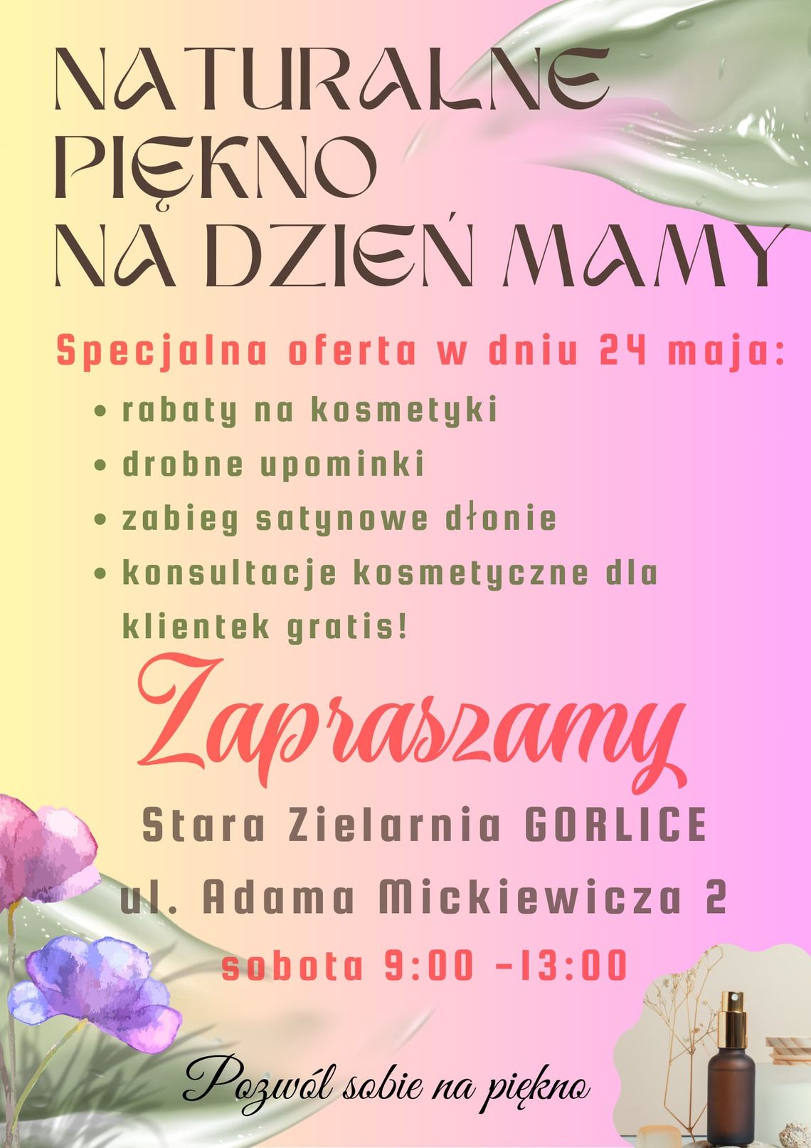 Dzień Mamy w Starej Zielarni | halogorlice.info Dzień Mamy w Starej Zielarni | halogorlice.info