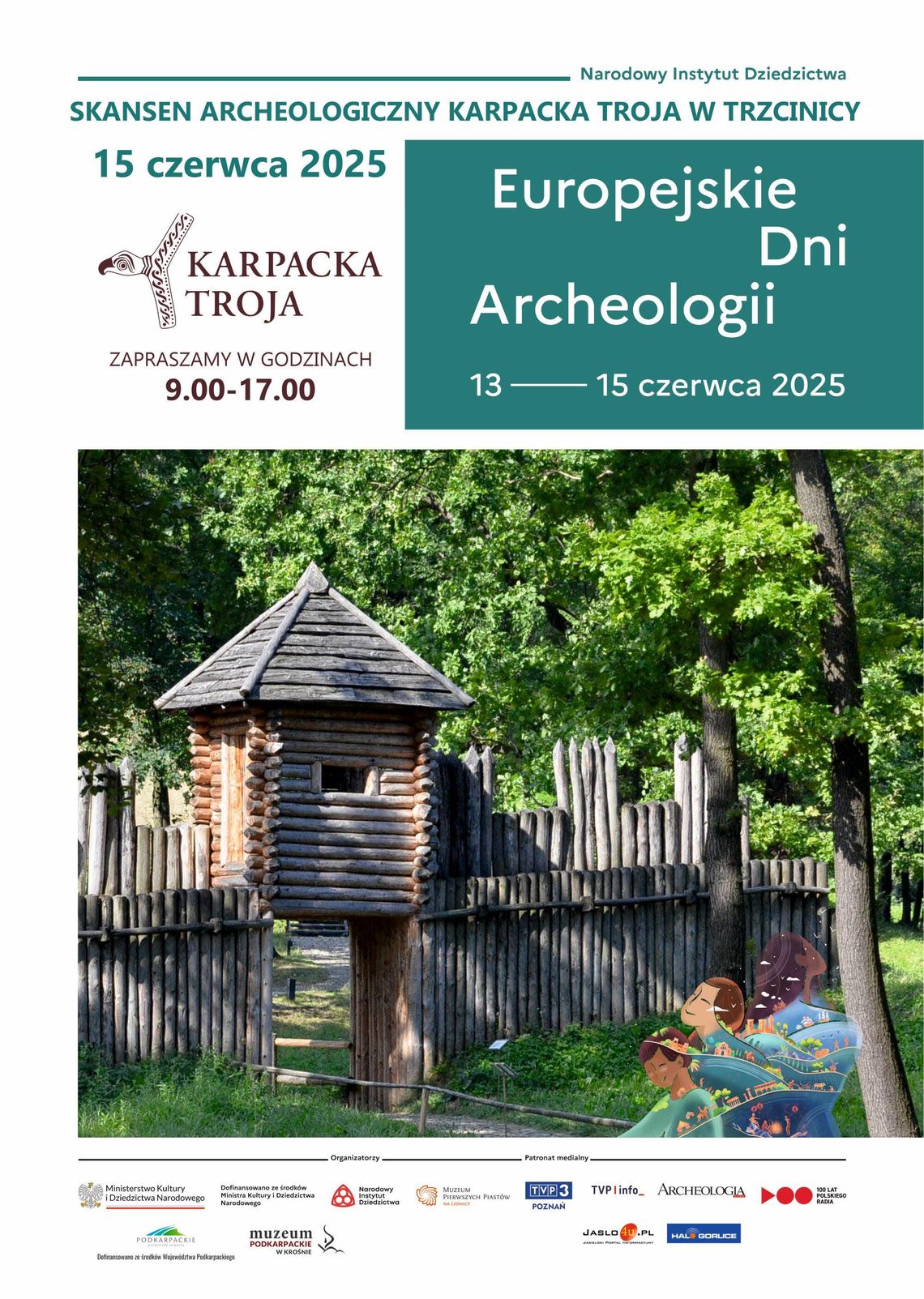 Europejskie Dni Archeologii w Trzcinicy | halogorlice.info Plakat zapowiadający wydarzenie Europejskie Dni Archeologii
