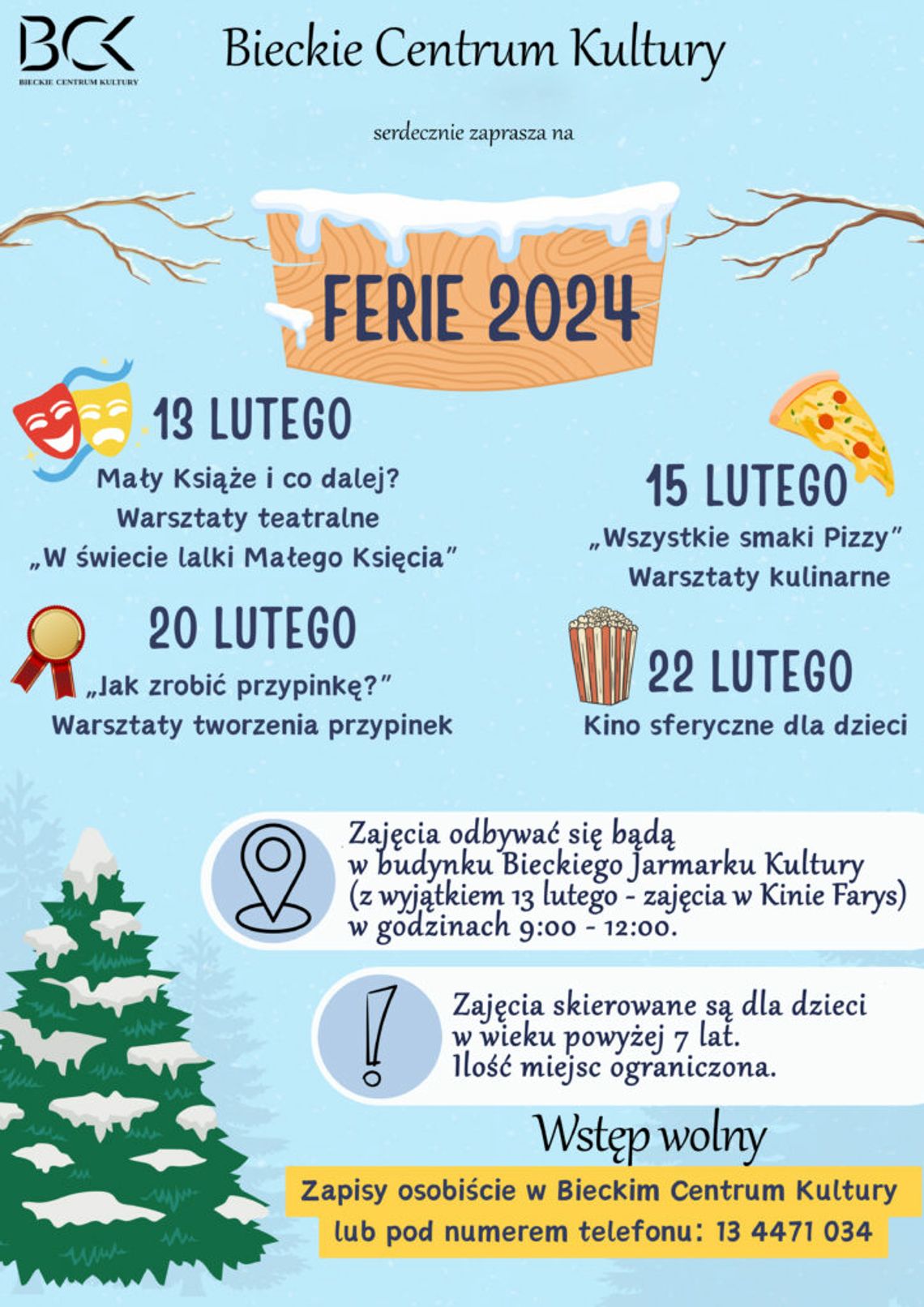 Ferie 2024 w Bieckim Jarmarku Kultury | halogorlice.info