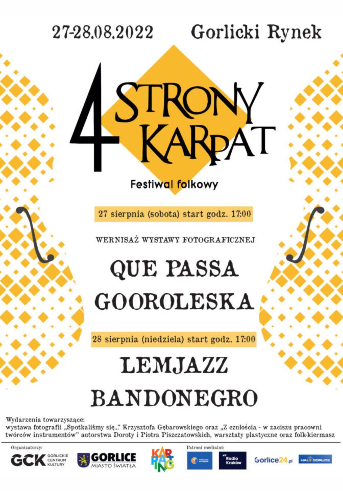 Festiwal 4 Strony Karpat | zapowiedzi imprez – halogorlice.info