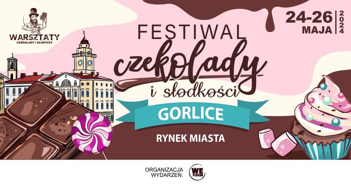 Festiwal Czekolady i Słodkości w Gorlicach | zapowiedzi imprez – halogorlice.info