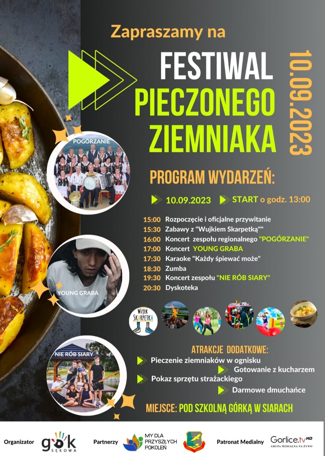 Festiwal Pieczonego Ziemniaka – Siary | halogorlice.info