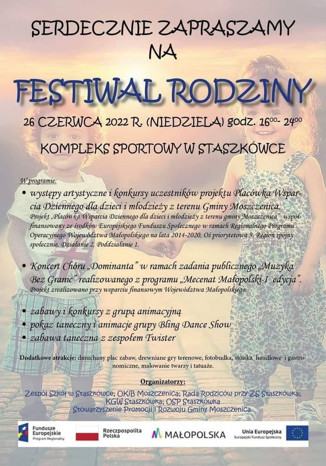 Festiwal Rodziny w Staszkówce | zapowiedzi imprez – halogorlice.info