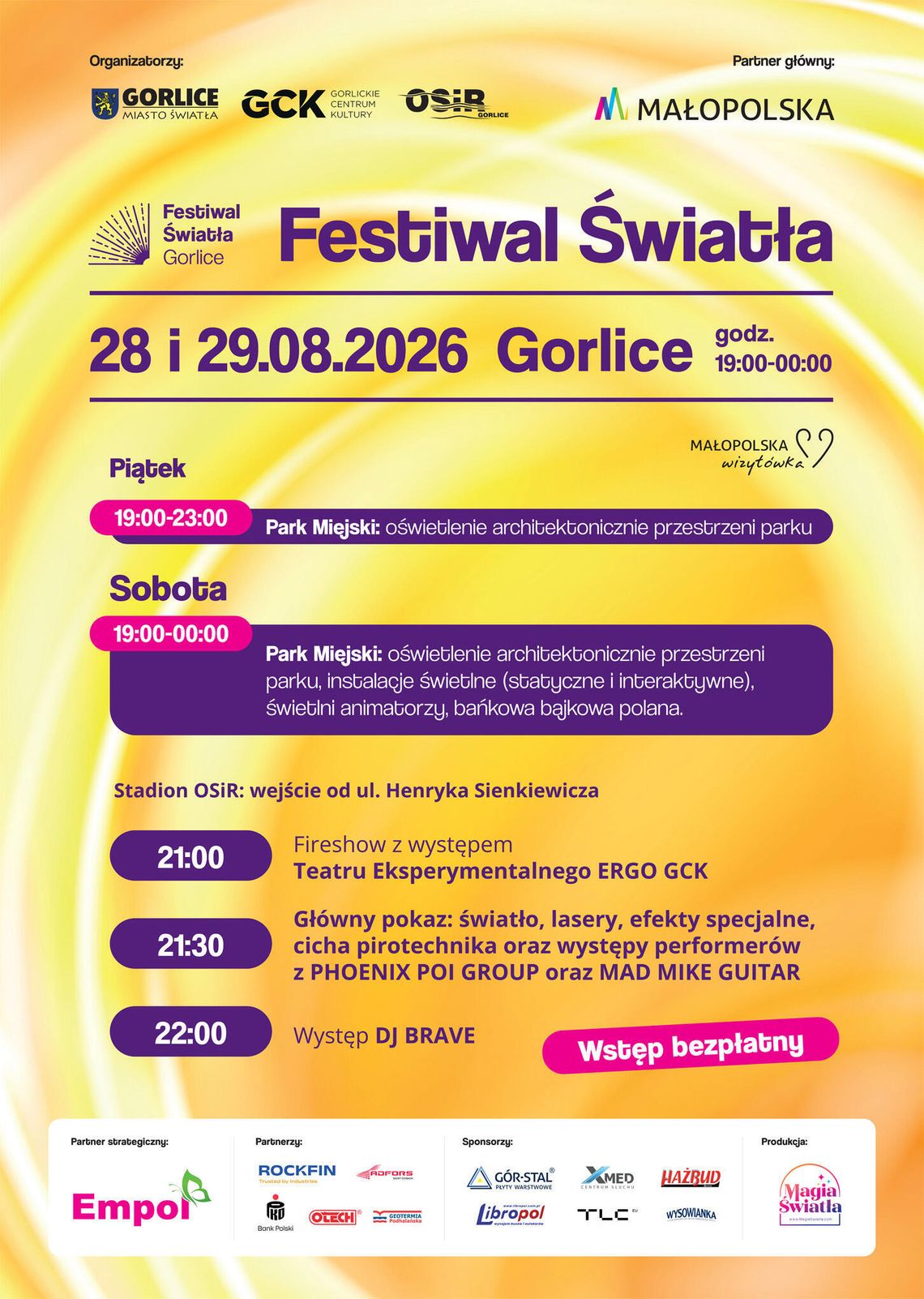 Festiwal Światła 2026 | zapowiedzi wydarzeń - halogorlice.info zapowiedz festiwalu światła