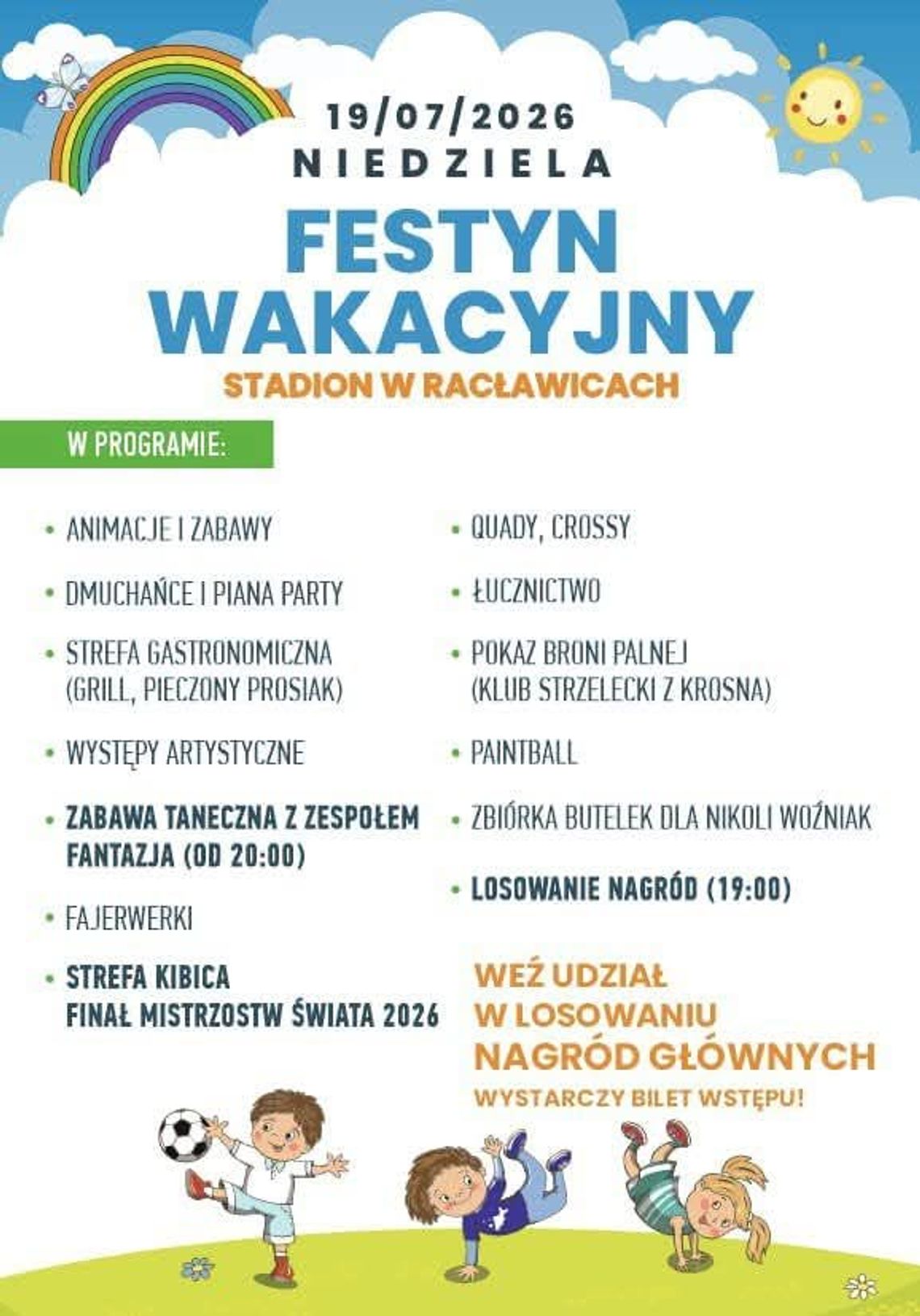 Festyn Wakacyjny w Racławicach | zapowiedzi wydarzeń - halogorlice.info Festyn Wakacyjny w Racławicach | zapowiedzi wydarzeń - halogorlice.info