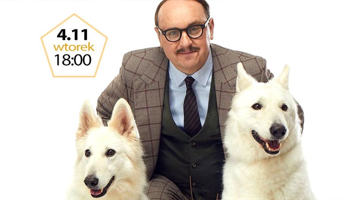 Plakat zapowiadający wydarzenie Filmowy Wtorek: O psie, który jeździł koleją 2