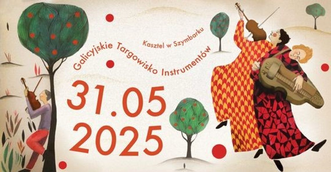 Galicyjskie Targowisko Instrumentów 2025 | zapowiedzi imprez – halogorlice.info Plakat zapowiadający wydarzenie Galicyjskie Targowisko Instrumentów 2025