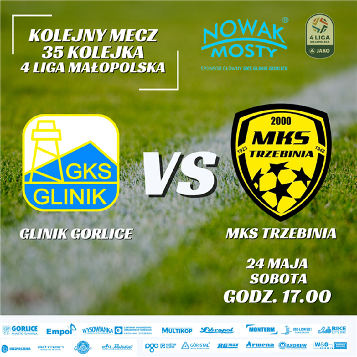 GKS Glinik Gorlice – MKS Trzebinia | zapowiedzi imprez – halogorlice.info GKS Glinik Gorlice – MKS Trzebinia | zapowiedzi imprez – halogorlice.info