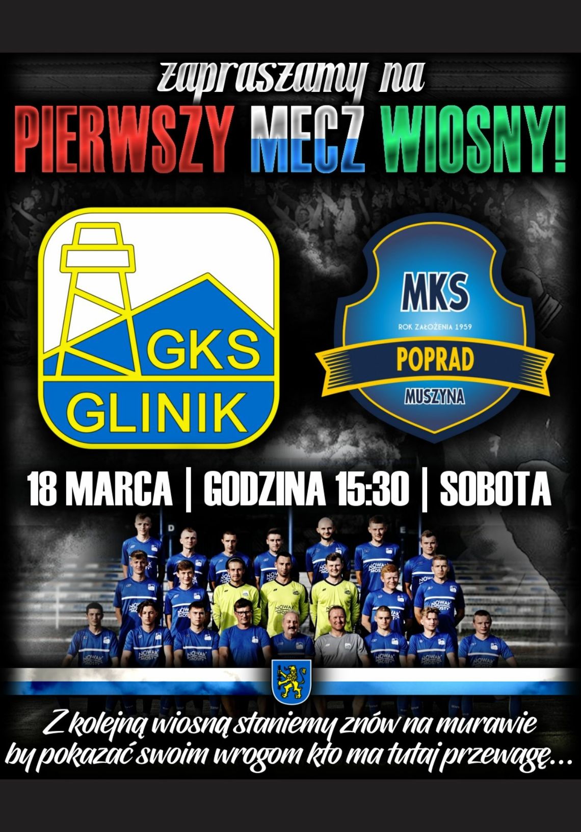 GKS Glinik Gorlice vs MKS Poprad Muszyna | halogorlice.info