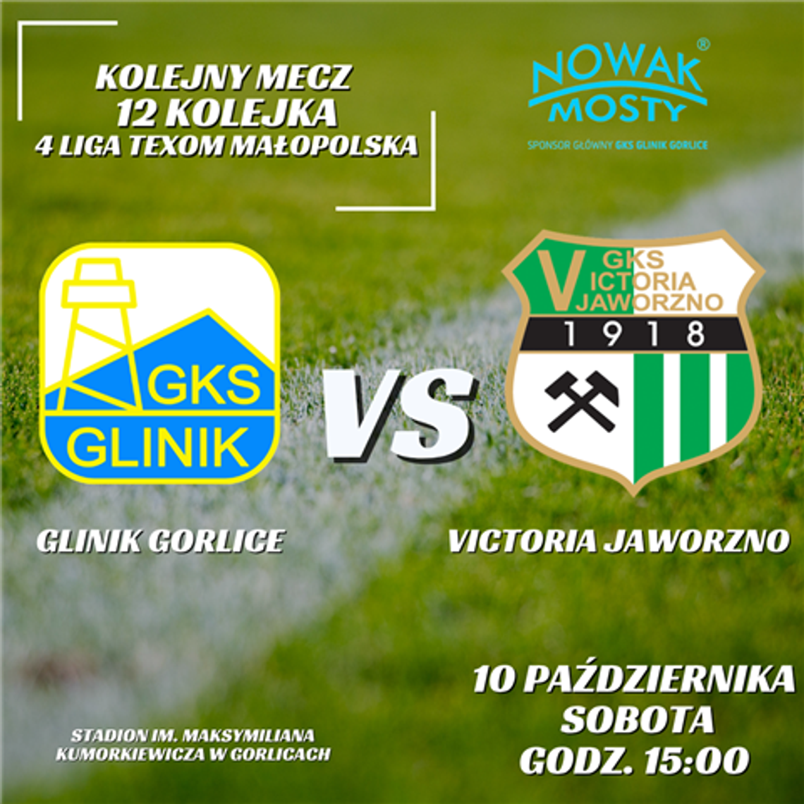 Glinik Gorlice zagra z Victorią Jaworzno | zapowiedzi wydarzeń - halogorlice.info