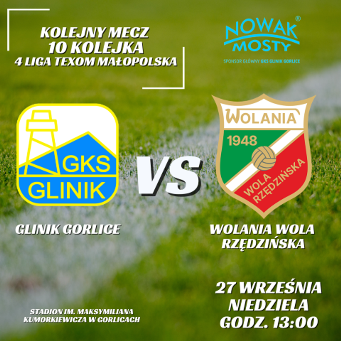 Glinik zagra z Wolanią Wola Rzędzińska | zapowiedzi wydarzeń - halogrlice.info