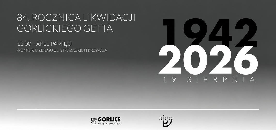 Gorlice uczczą ofiary getta | zapowiedzi wydarzeń - halogorlice.info