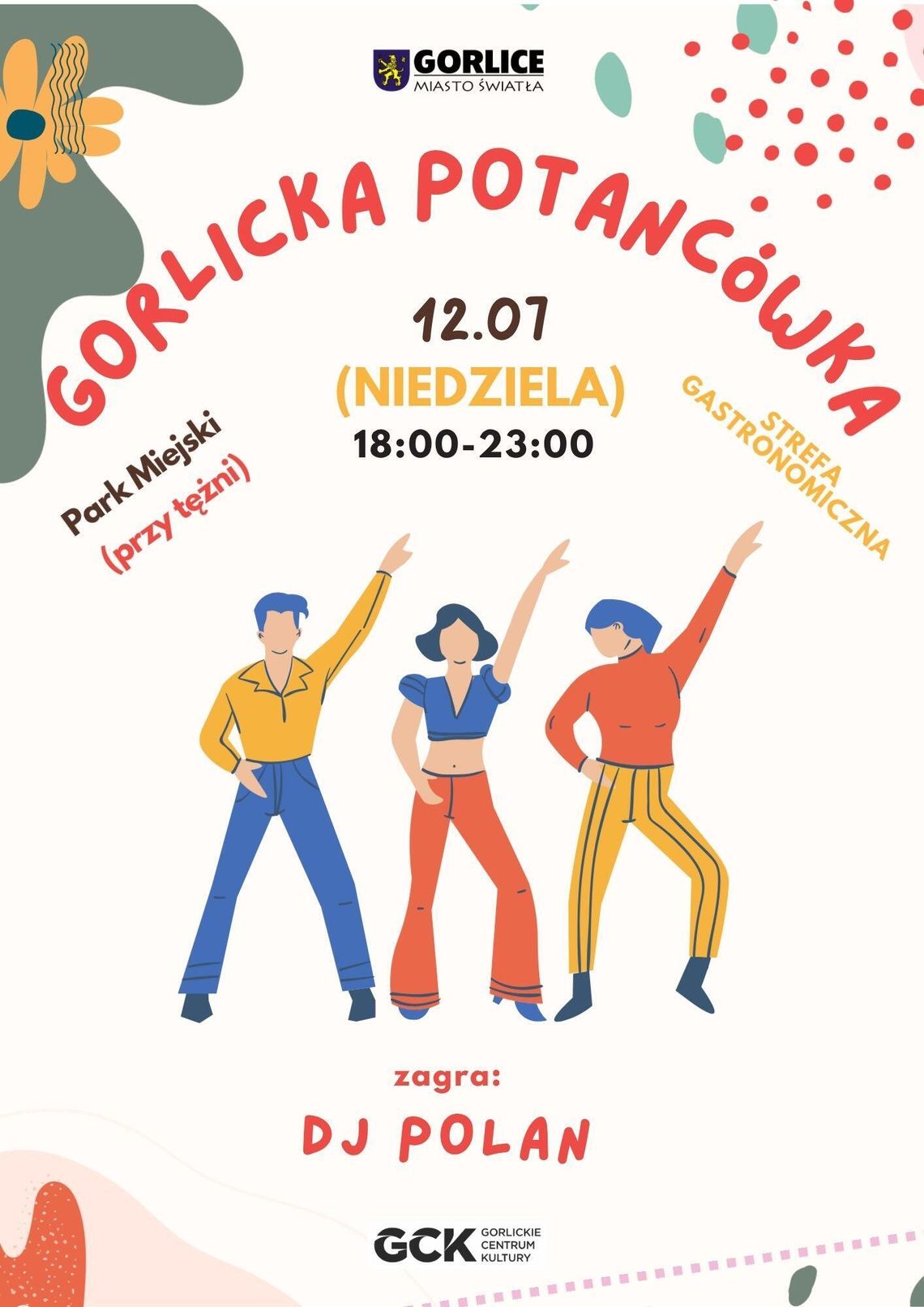 Gorlicka potańcówka | zapowiedzi wydarzeń - halogorlice.info zdjęcie przedstawia plakat promujący wydarzenie -