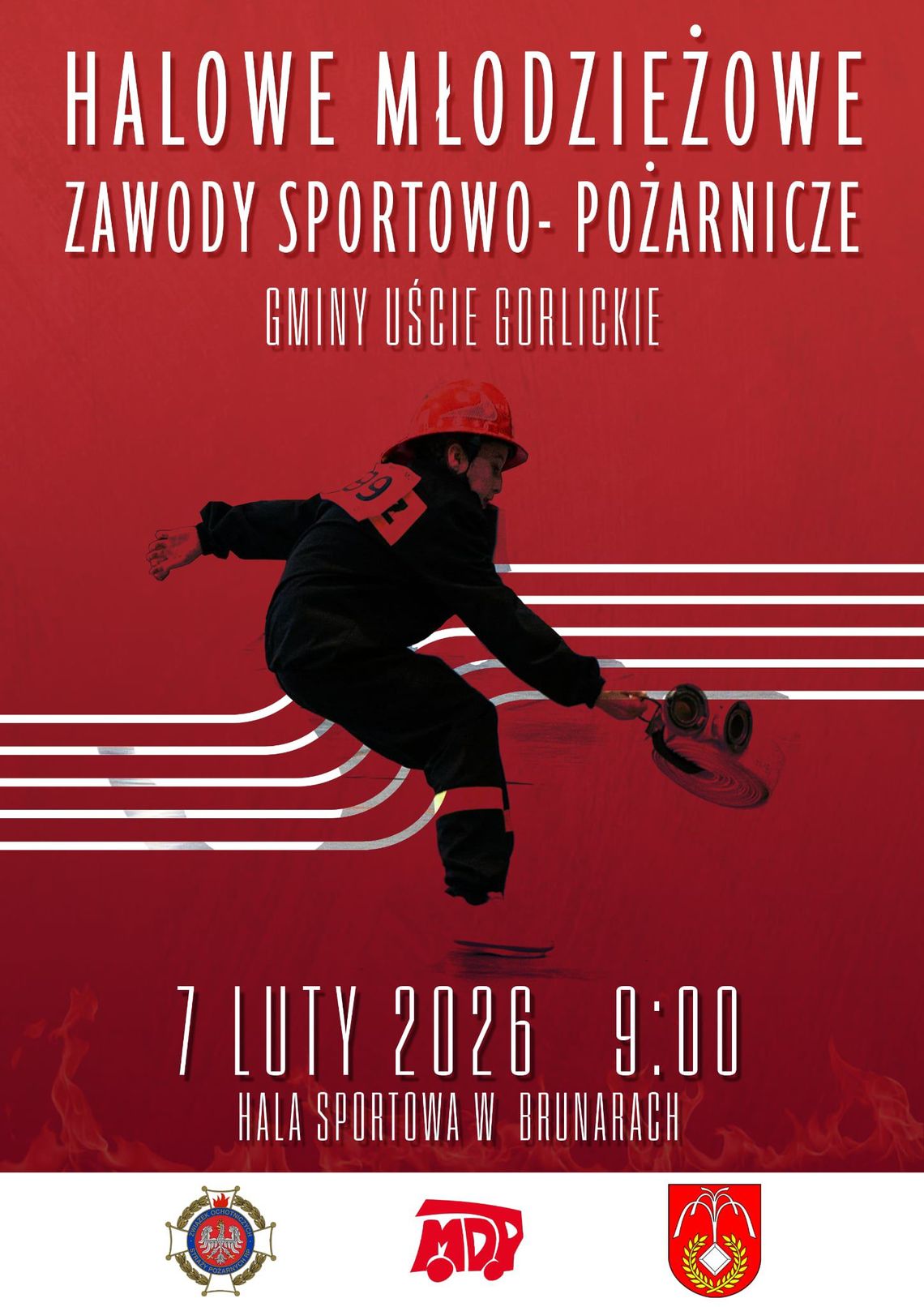 Halowe młodzieżowe zawody sportowo - pożarnicze w Brunarach | zapowiedzi wydarzeń - halogorlice.info