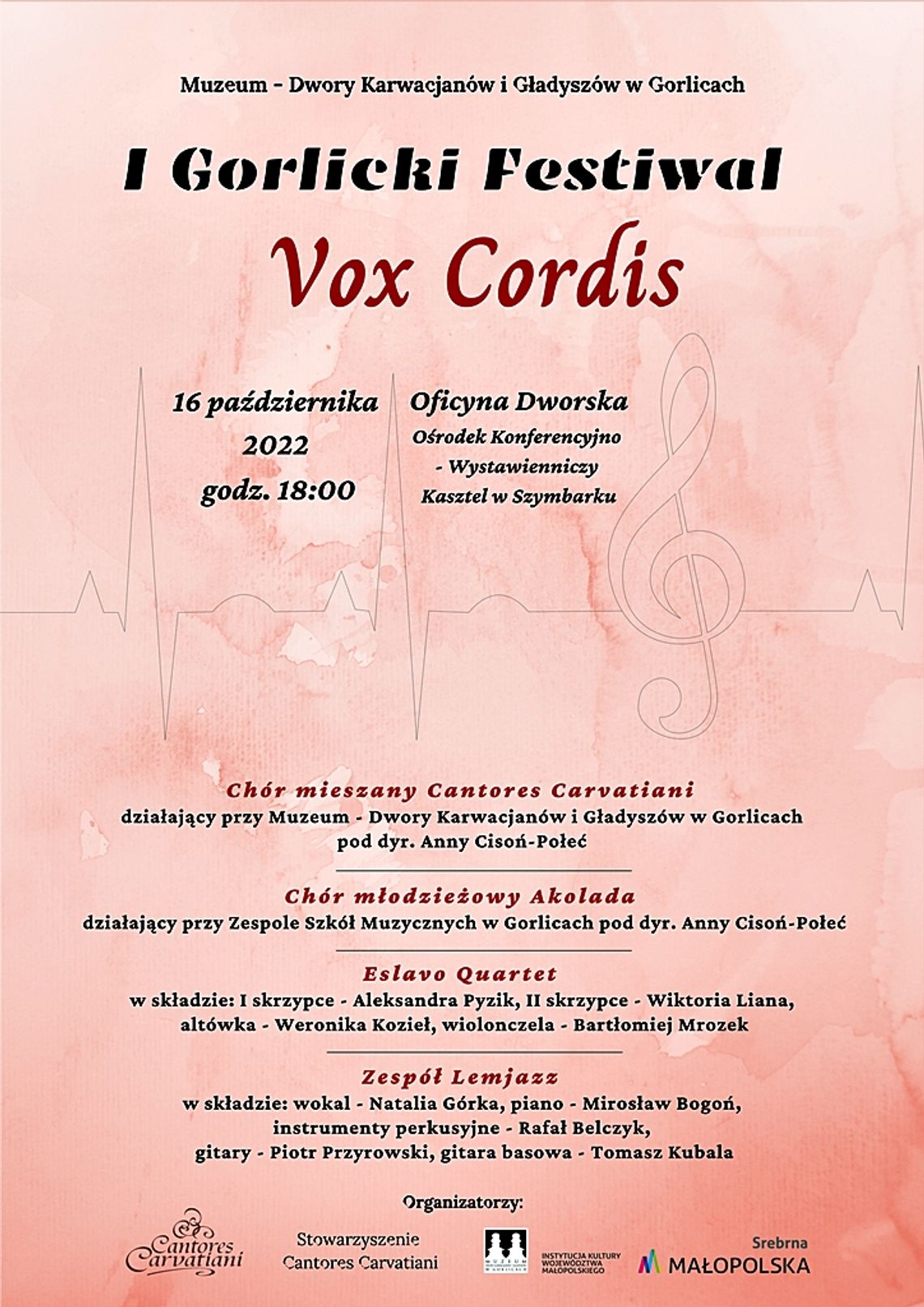 I Gorlicki Festiwal Vox Cordis | zapowiedzi imprez - halogorlice.info