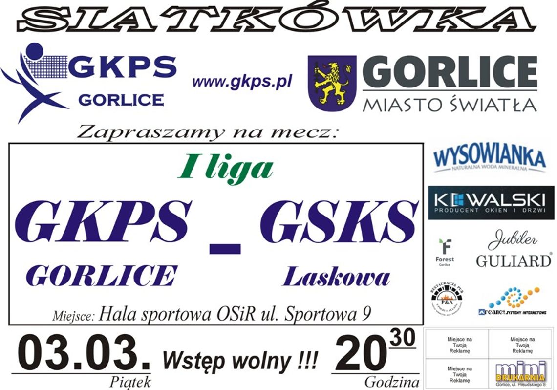 I liga małopolska. Mecz GKPS – GSKS Laskowa | halogorlice.info