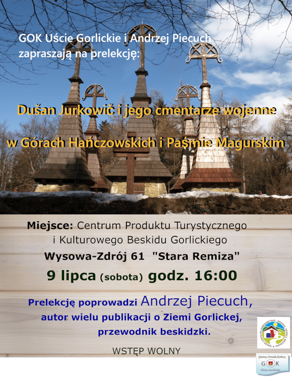 I Prelekcja Andrzeja Piecucha – Dziedzictwo Kulturowe i Przyrodnicze | zapowiedzi imprez – halogorlice.info I Prelekcja Andrzeja Piecucha – Dziedzictwo Kulturowe i Przyrodnicze | zapowiedzi imprez – halogorlice.info