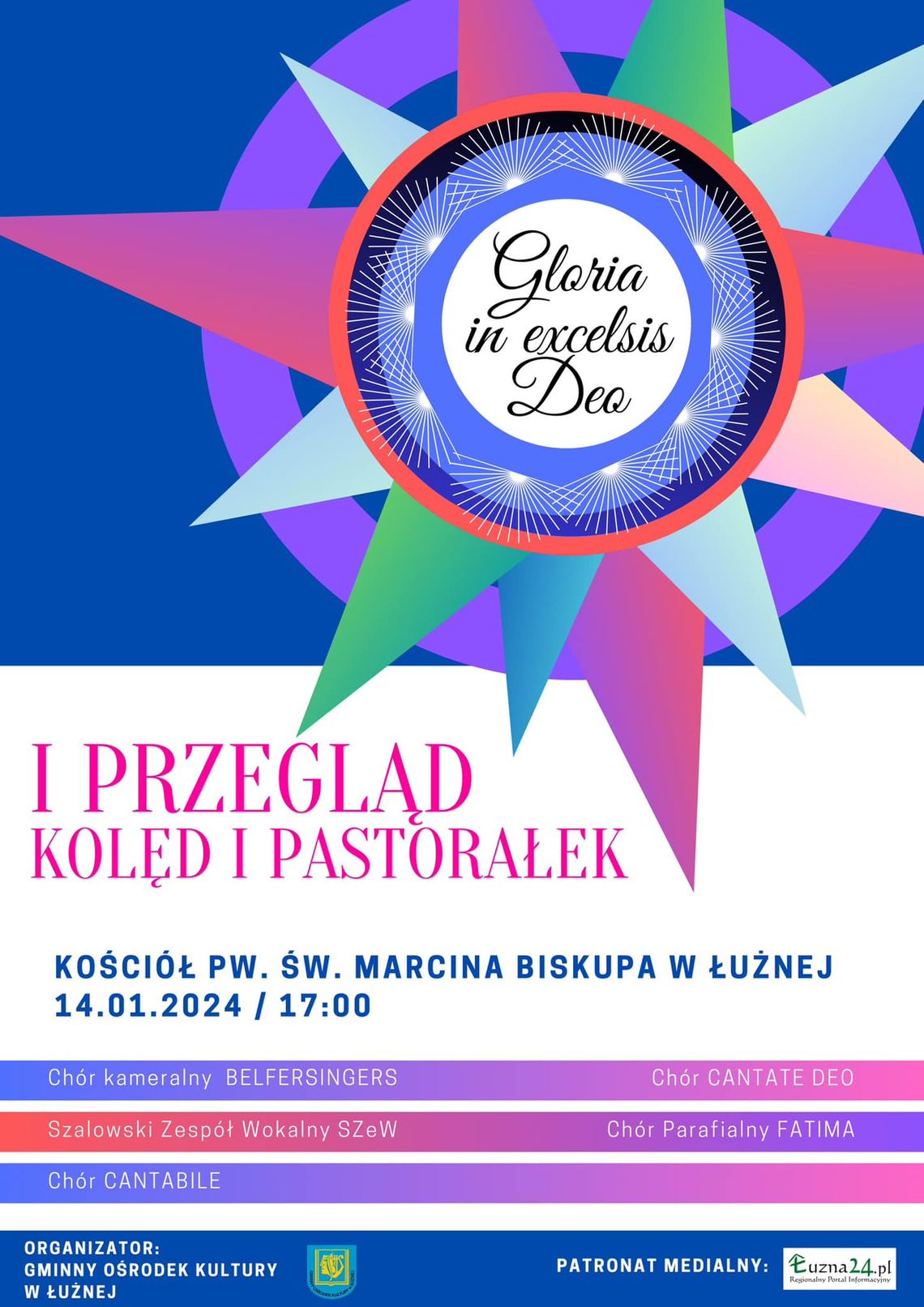 I Przegląd Kolęd i Pastorałek „Gloria in excelsis Deo” | halogorlice.info