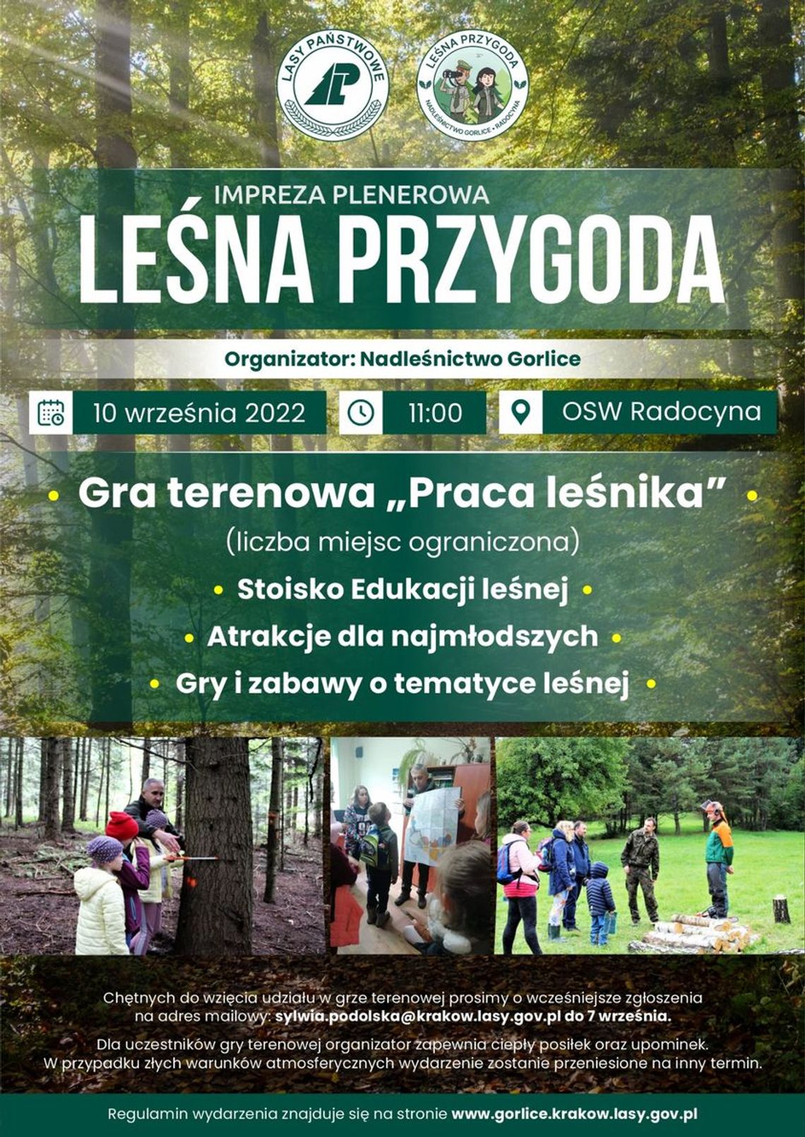Impreza Plenerowa Leśna Przygoda 2022 | zapowiedzi imprez – halogorlice.info