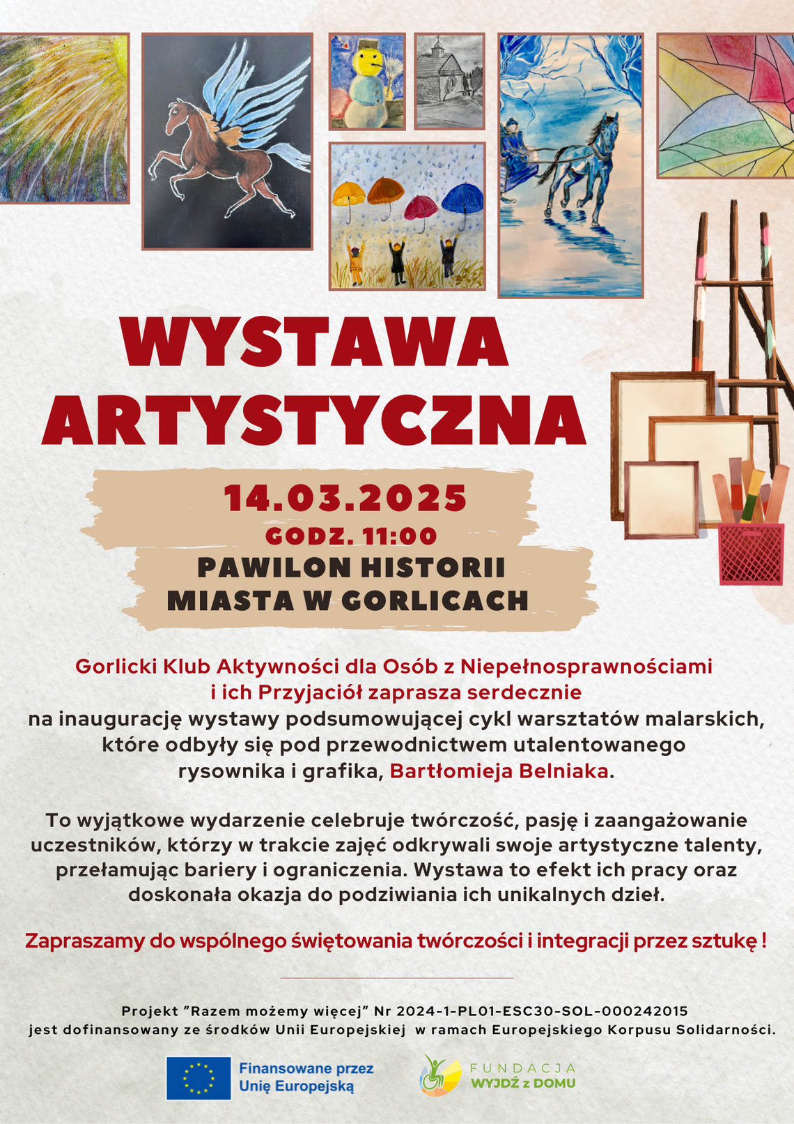 Plakat Wystawa Artystyczna