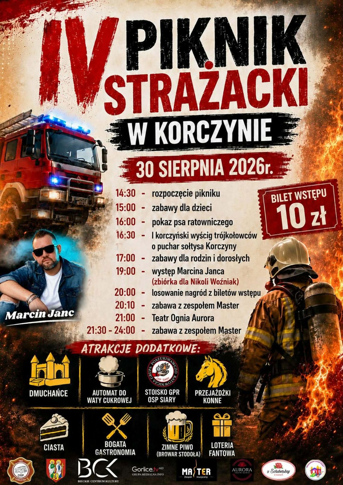 IV Piknik Strażacki w Korczynie | zapowiedzi wydarzeń - halogorlice.info IV Piknik Strażacki w Korczynie | zapowiedzi wydarzeń - halogorlice.info
