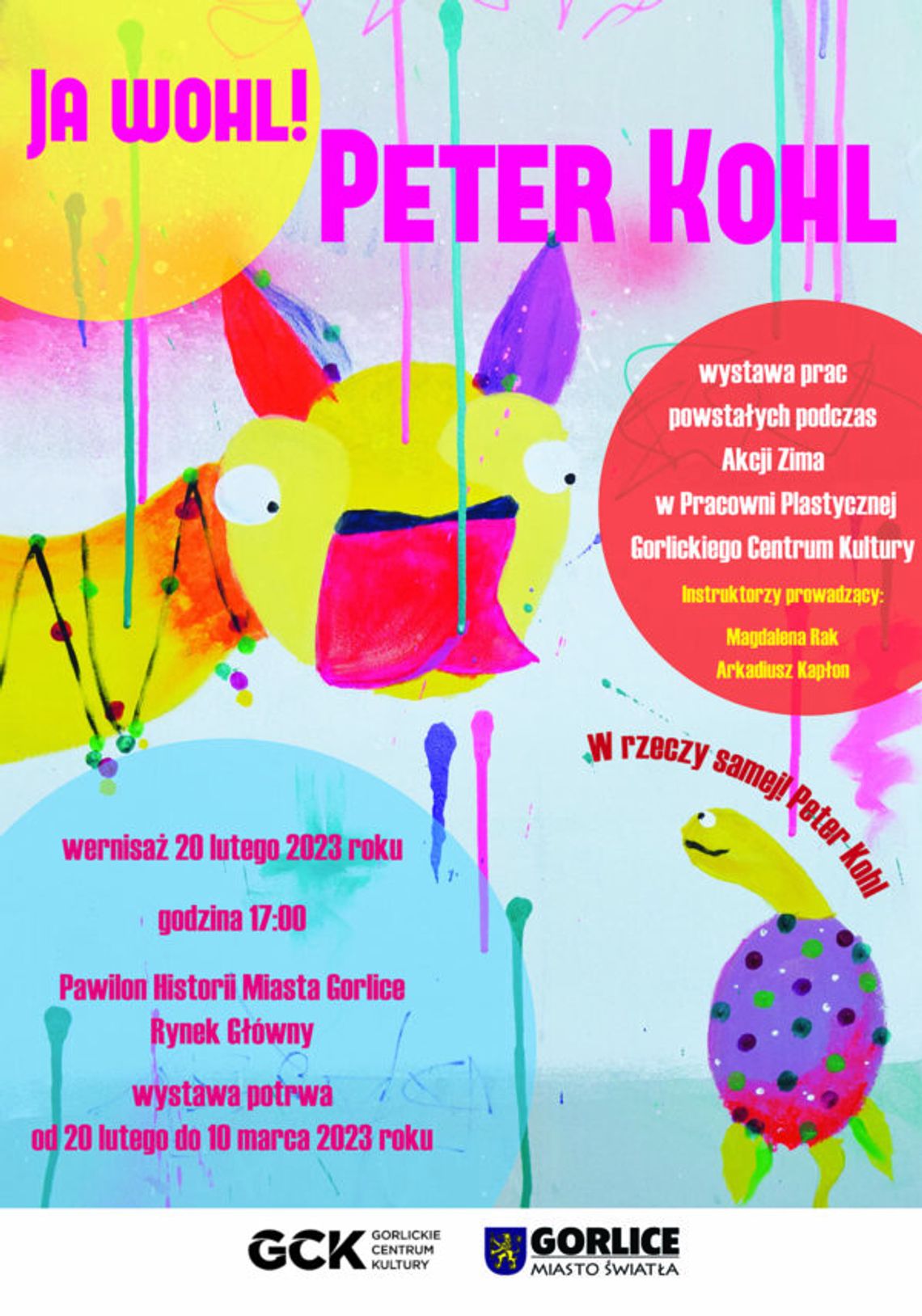 „JA WOHL! PETER KOHL” – wystawa prac inspirowanych twórczościa Petera Kohla | halogorlice.info