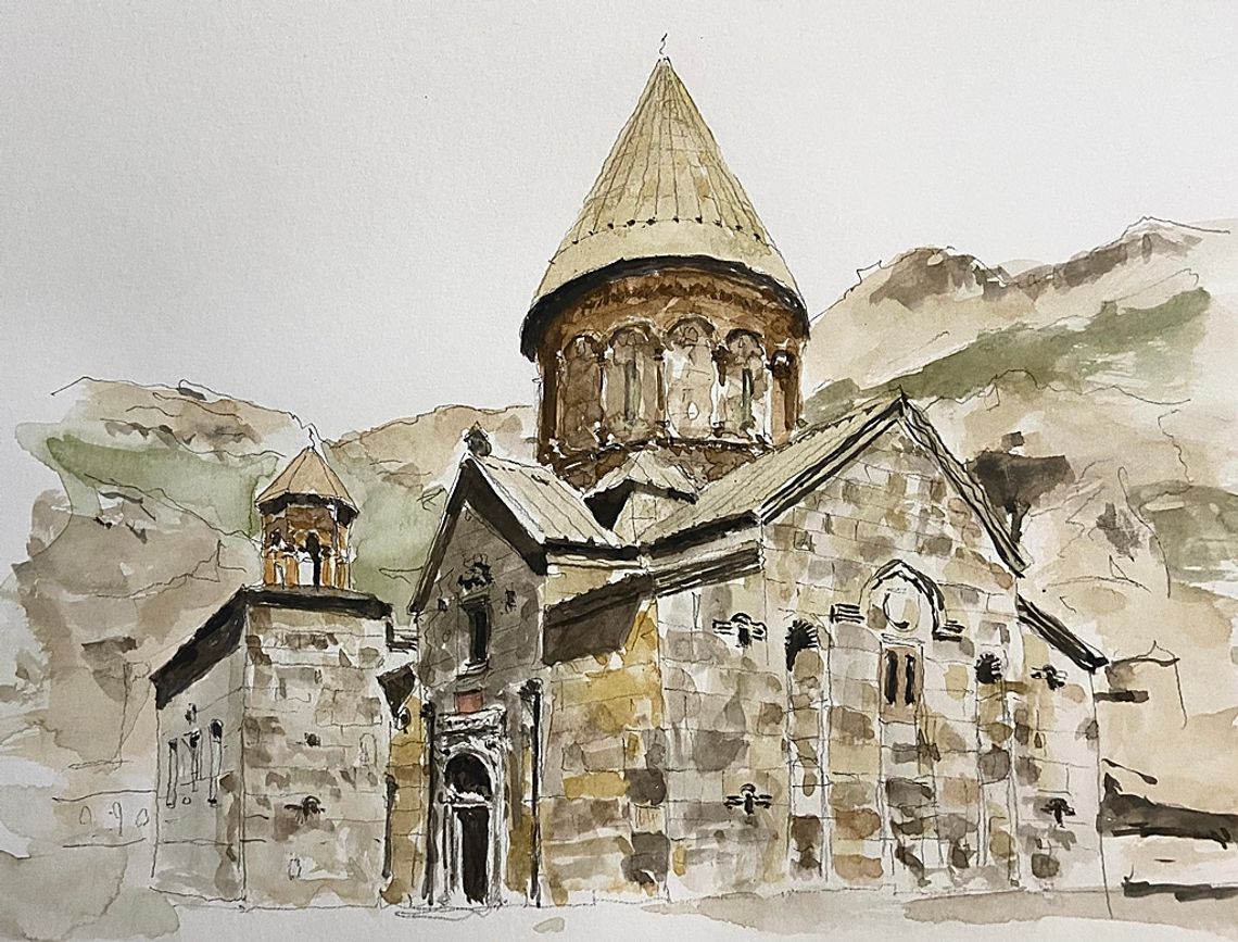 Plakat zapowiadający wydarzenie - Janusz Sepioł "Mirabilia, czyli prywatna historia architektury"