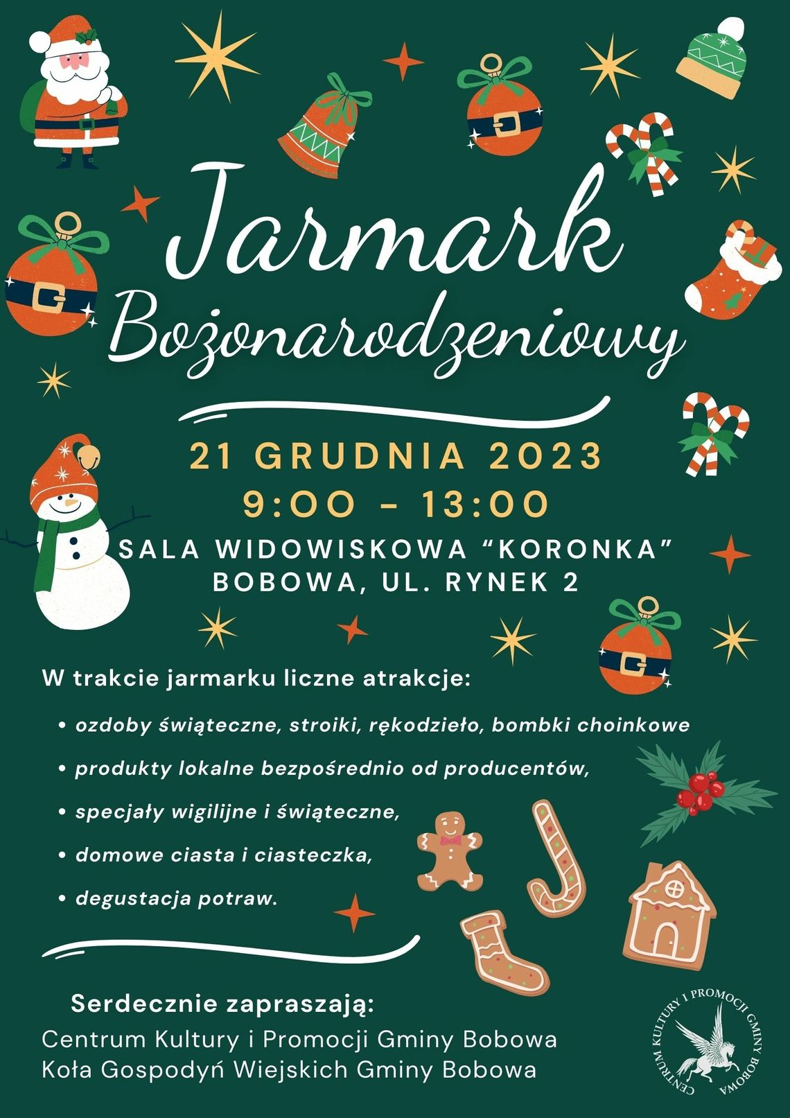 Jarmark Bożonarodzeniowy w Bobowej | halogorlice.info