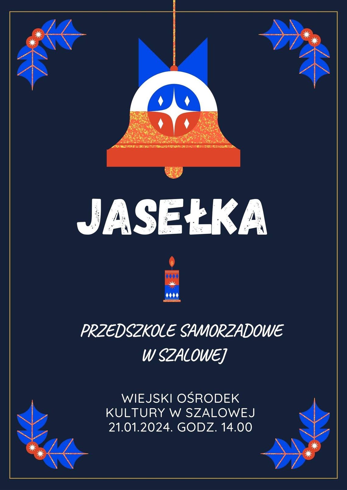 Jasełka w Wiejskim Ośrodku Kultury w Szalowej | halogorlice.info