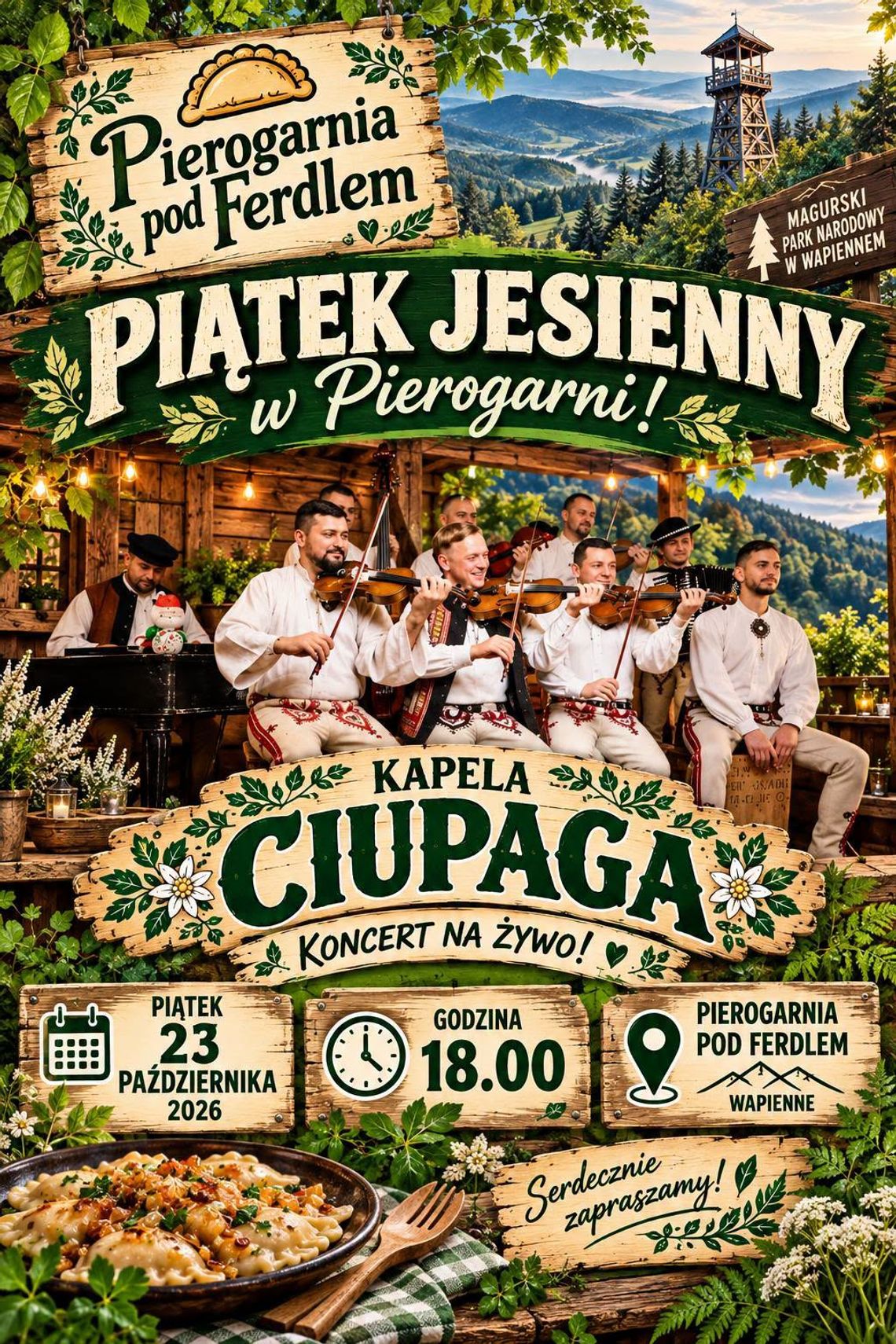 Kapela Ciupaga w Wapiennem | zapowiedzi wydarzeń - halogorlice.info Kapela Ciupaga w Wapiennem | zapowiedzi wydarzeń - halogorlice.info