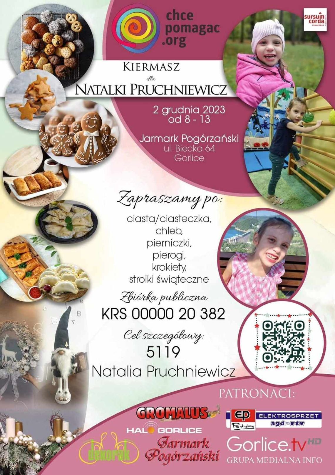 Kiermasz dla Natalki Pruchniewicz | halogorlice.info