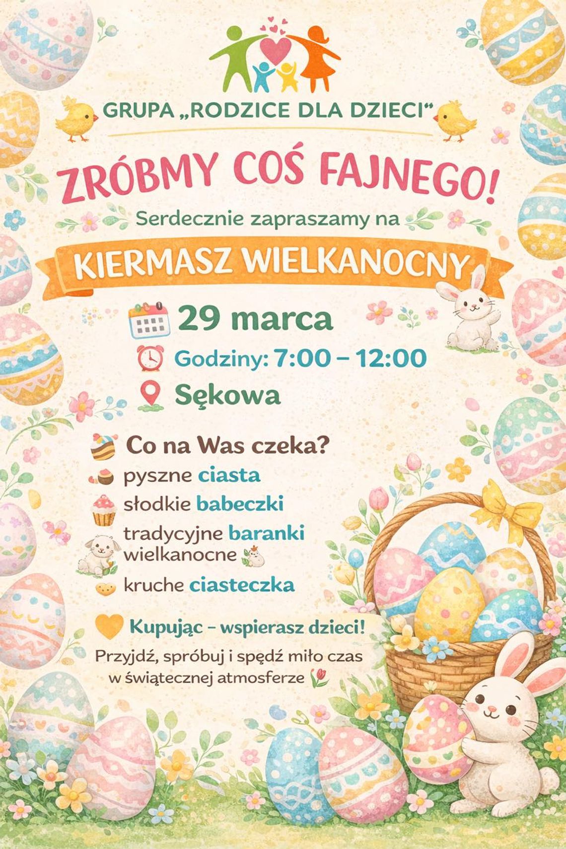 Kiermasz wielkanocny Sękowa | zapowiedzi wydarzeń - halogorlice.info