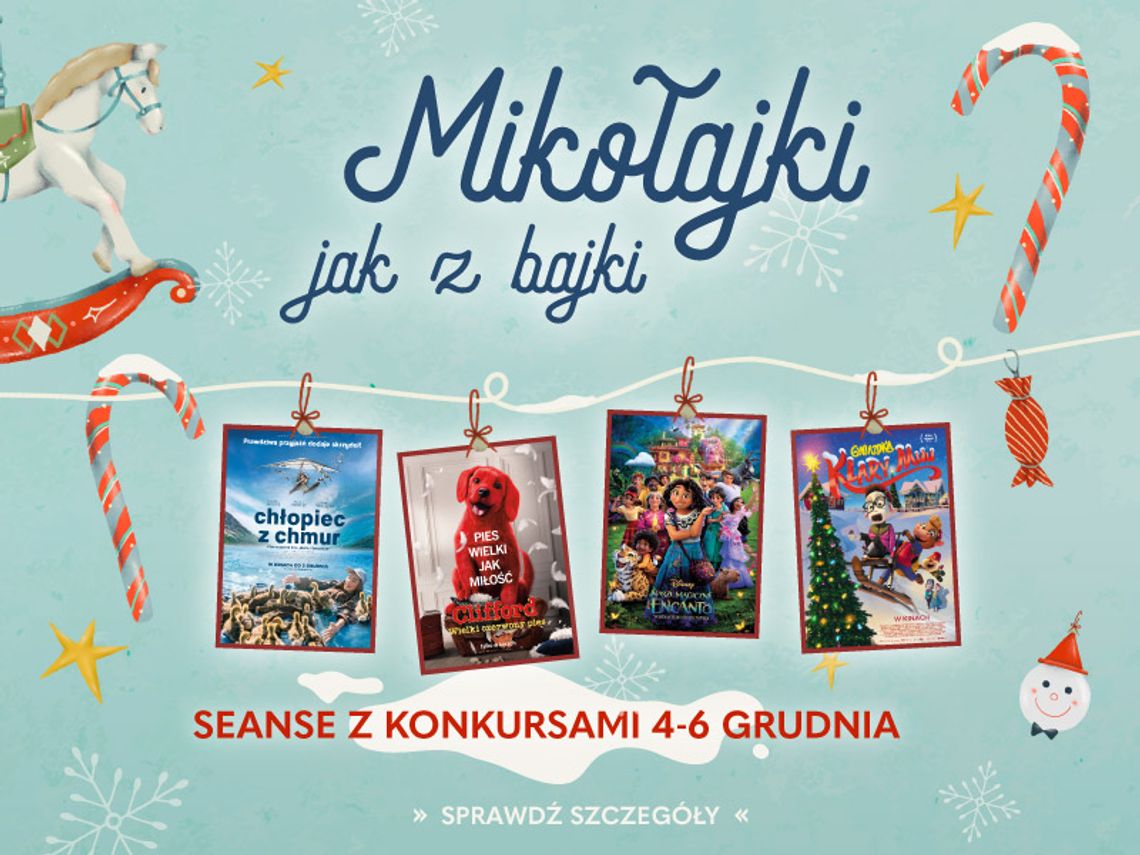 Kino Helios: Mikołajki jak z bajki [4-6 grudnia] | halogorlice.info