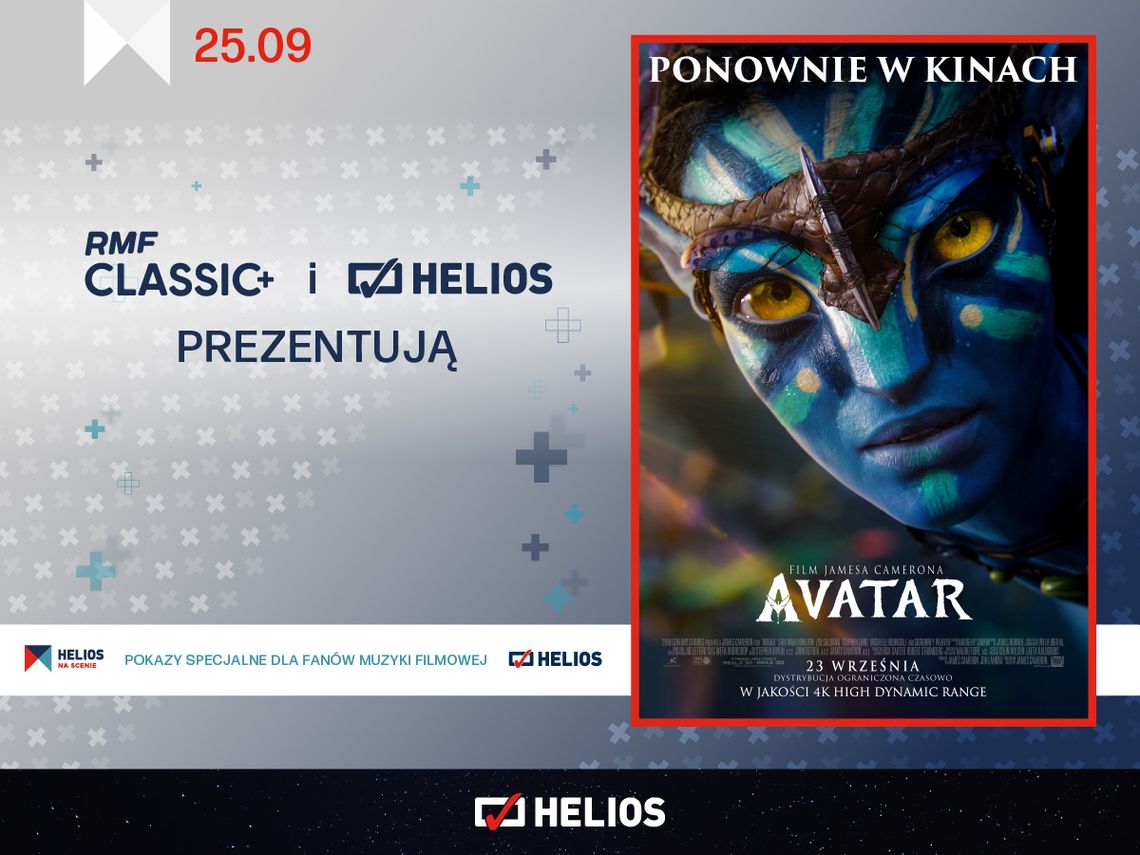 Kino Helios: RMF Classic+ i Helios prezentują: AVATAR | halogorlice.info