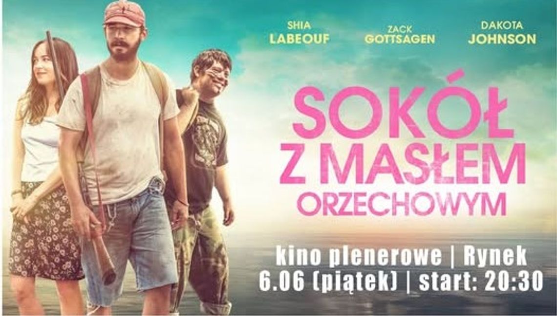 Kino plenerowe: Sokół z masłem orzechowym | halogorlice.info Plakat zapowiadający wydarzenie Kino plenerowe: Sokół z masłem orzechowym