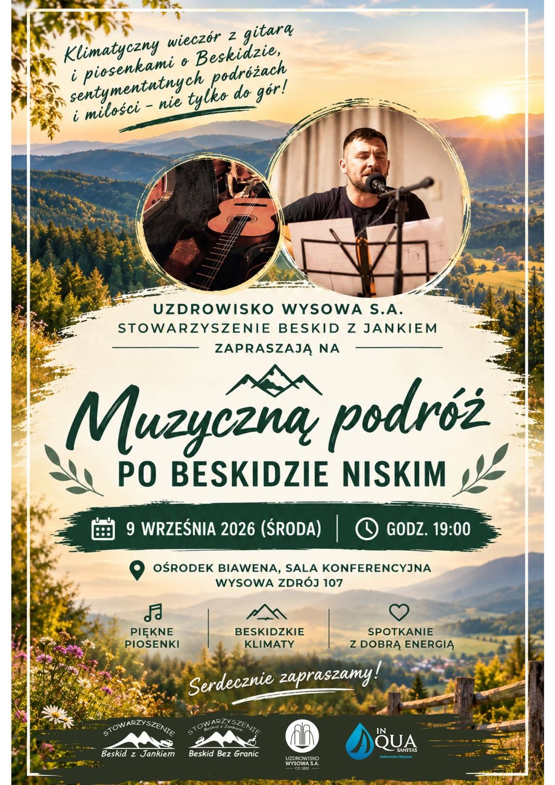 klimatyczny wieczór z gitarą i piosenkami o Beskidzie | zapowiedzi wydarzeń - halogorlice.info klimatyczny wieczór z gitarą i piosenkami o Beskidzie | zapowiedzi wydarzeń - halogorlice.info