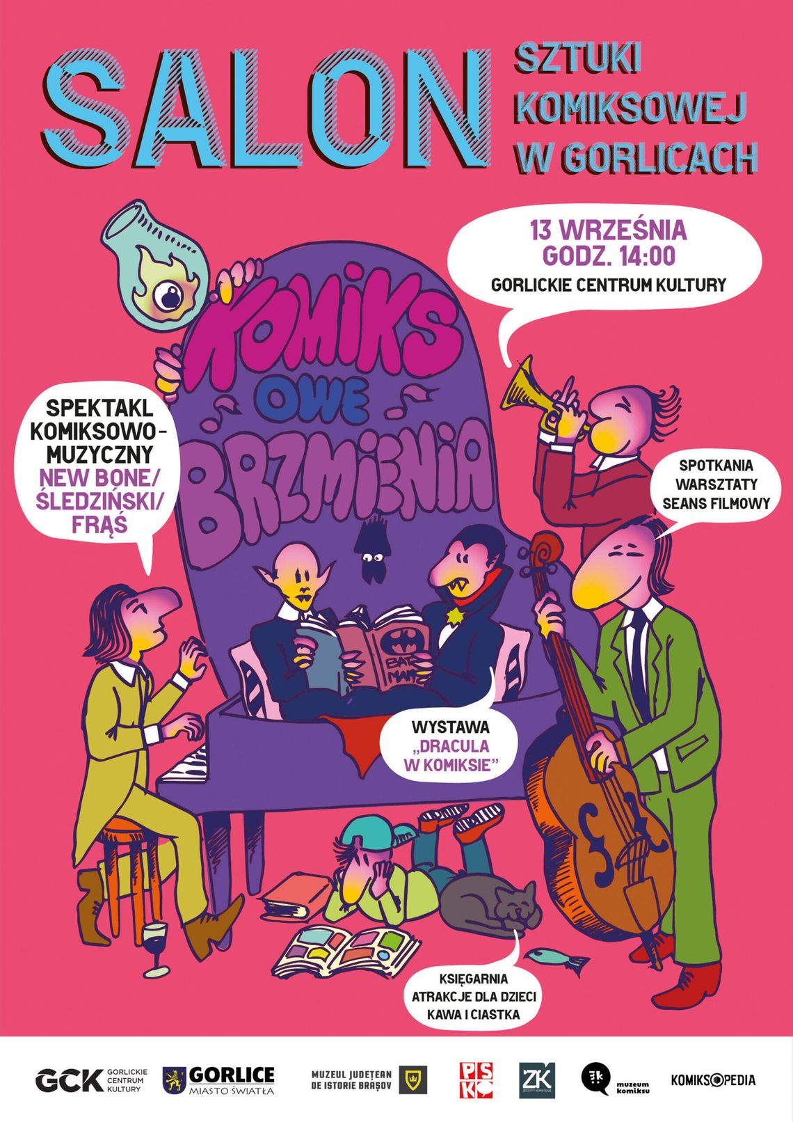 Komiks, jazz i Dracula | zapowiedzi wydarzeń - halogorlice.info Komiks, jazz i Dracula | zapowiedzi wydarzeń - halogorlice.info