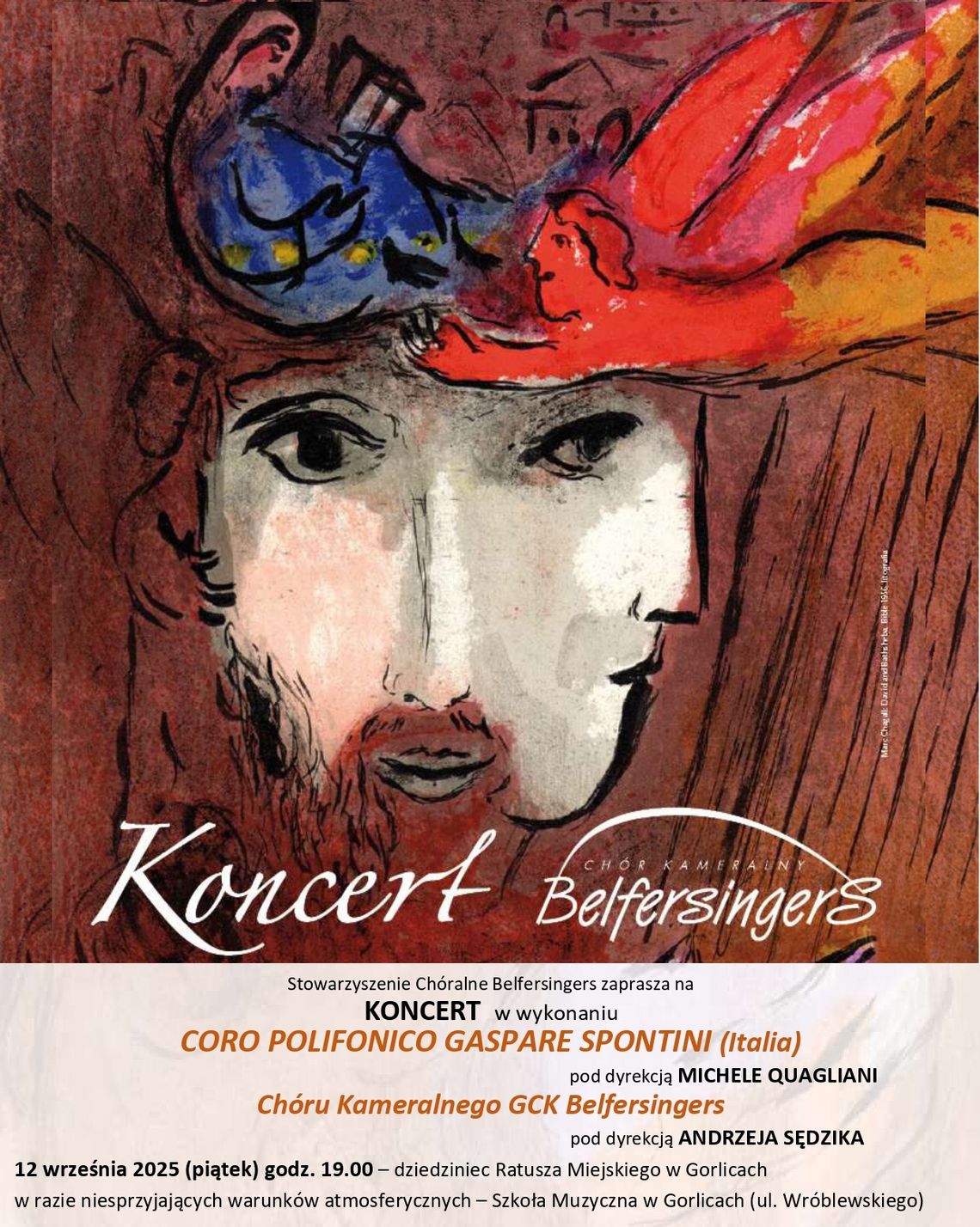 Koncert Coro Polifonico Gaspare Spontini z Italii i chóru Belfersingers | zapowiedzi imprez - halogorlice