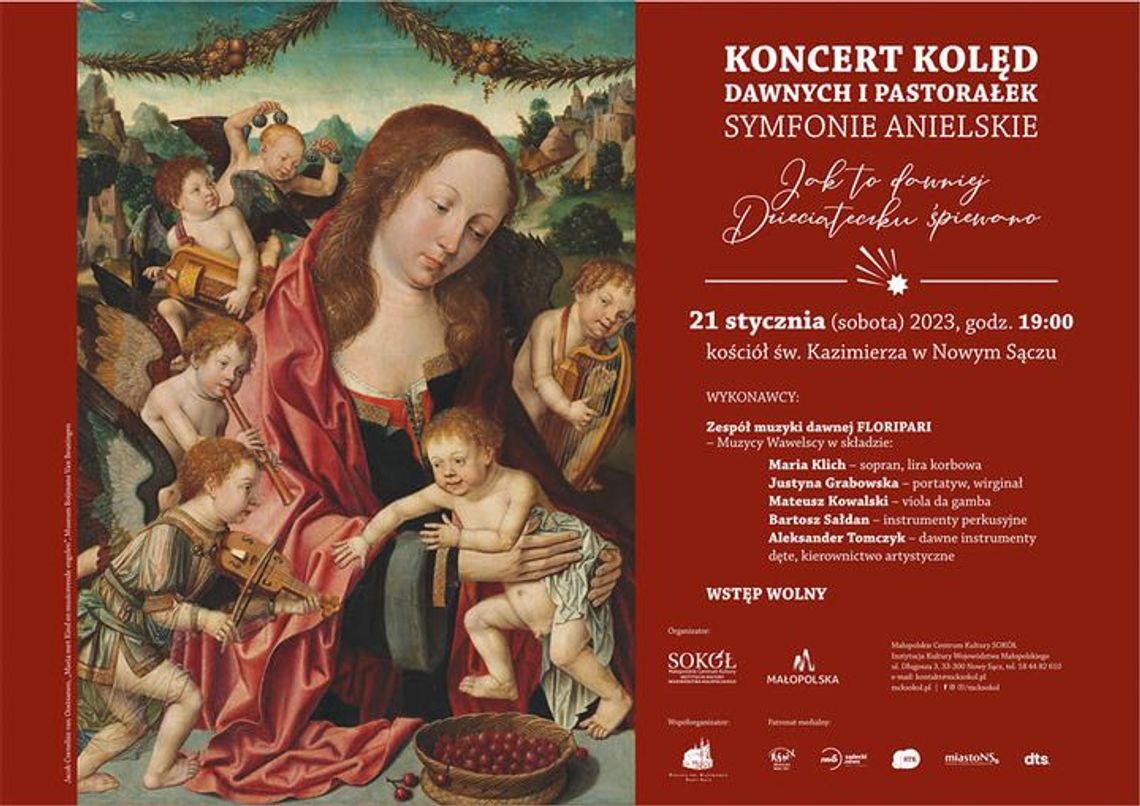 Koncert Kolęd Dawnych i Pastorałek – Symfonie Anielskie | halogorlice.info